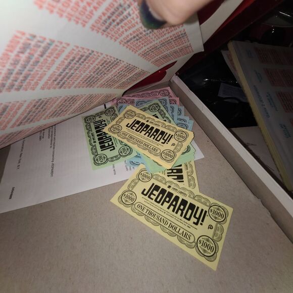 Vintage Jeopardy Board Game - Picture 12 of 12
